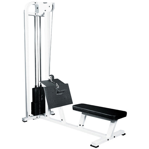 York Barbell Low Row - White - Strength Fitness Outlet