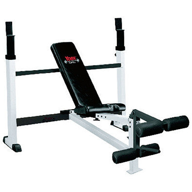 York Barbell FTS Olympic Combo Bench with Leg Developer - Strength Fitness Outlet