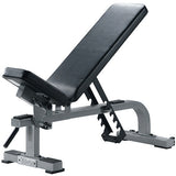 York Barbell Flat-To-Incline Bench - Silver - Strength Fitness Outlet