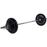 York Barbell 300 lbs 2" Standard Cast Iron Olympic Set - Strength Fitness Outlet - 2