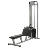York Barbell Low Row - Silver - Strength Fitness Outlet