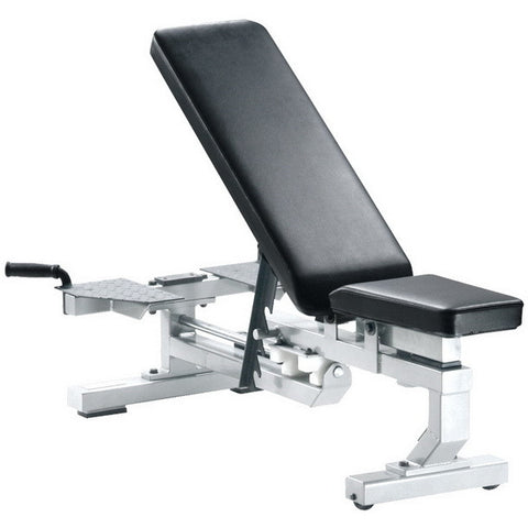 York Barbell Multi-Function Bench - White - Strength Fitness Outlet