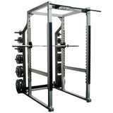 York Barbell Power Rack - Silver - Strength Fitness Outlet